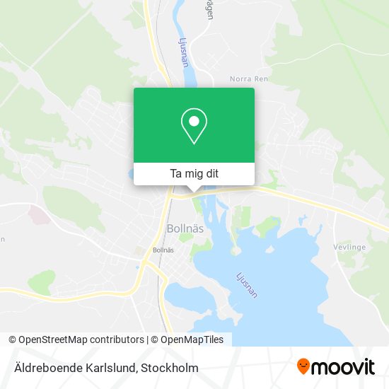 Äldreboende Karlslund karta