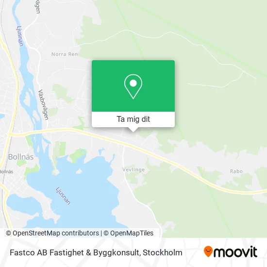Fastco AB Fastighet & Byggkonsult karta