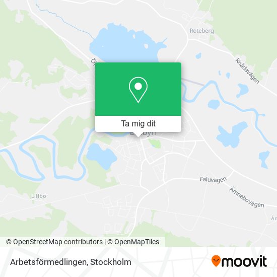Arbetsförmedlingen karta