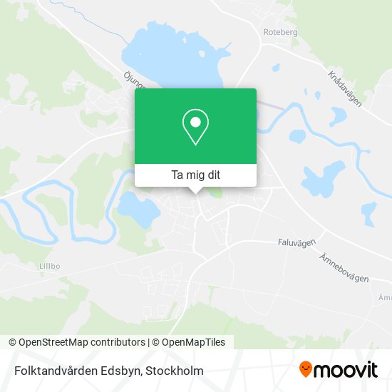 Folktandvården Edsbyn karta
