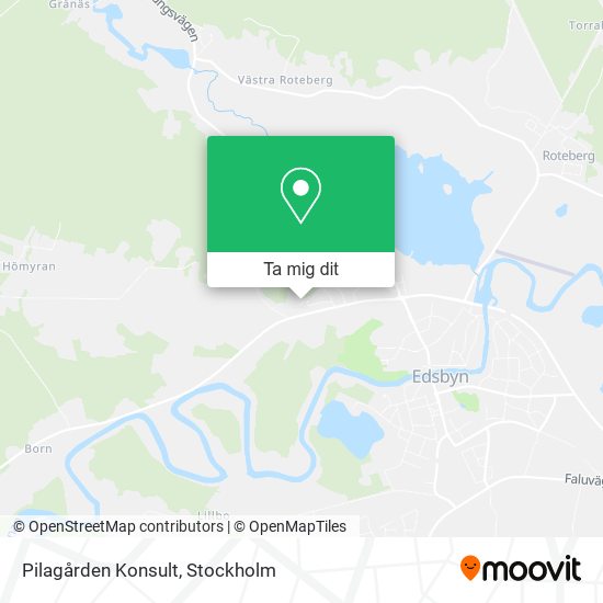 Pilagården Konsult karta