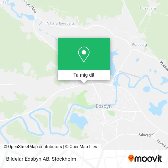 Bildelar Edsbyn AB karta