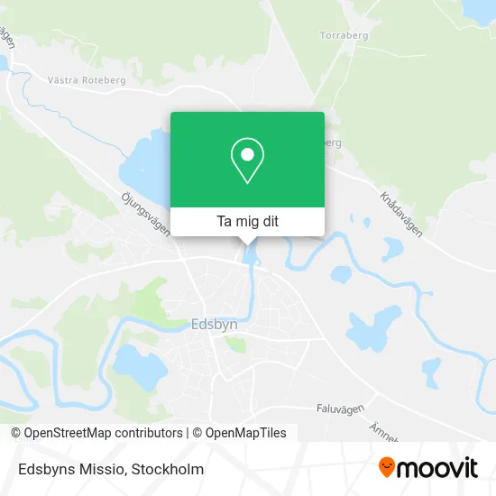 Edsbyns Missio karta