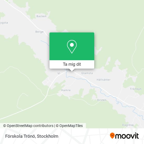 Förskola Trönö karta