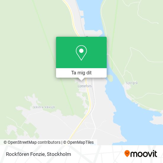 Rockfören Fonzie karta