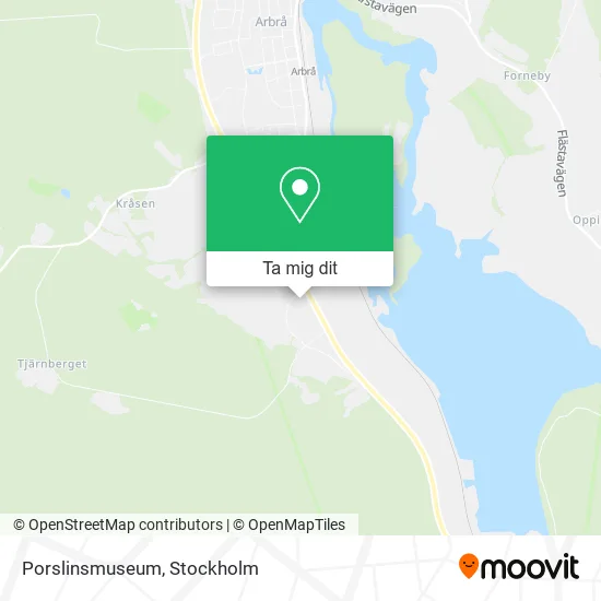 Porslinsmuseum karta