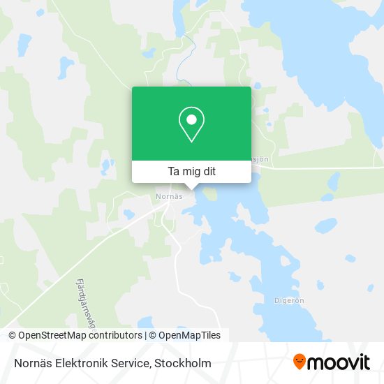 Nornäs Elektronik Service karta