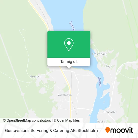 Gustavssons Servering & Catering AB karta