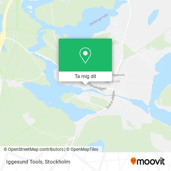 Iggesund Tools karta