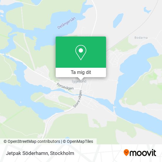 Jetpak Söderhamn karta