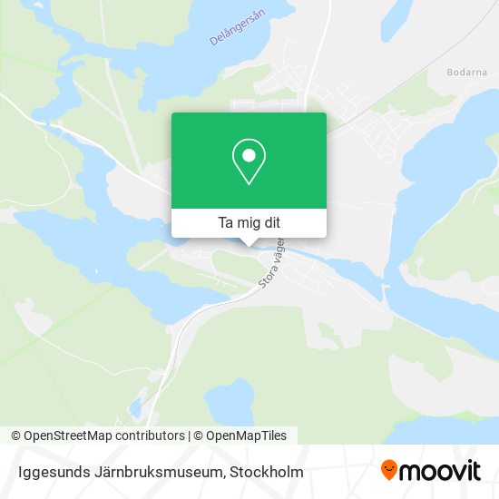 Iggesunds Järnbruksmuseum karta