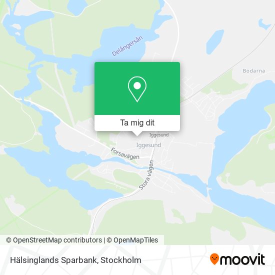 Hälsinglands Sparbank karta