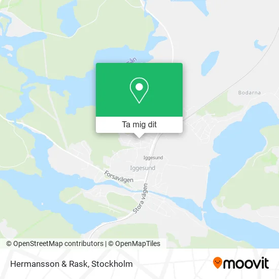 Hermansson & Rask karta