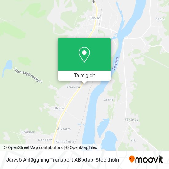 Järvsö Anläggning Transport AB Atab karta