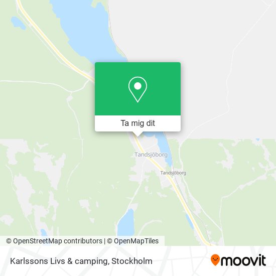 Karlssons Livs & camping karta