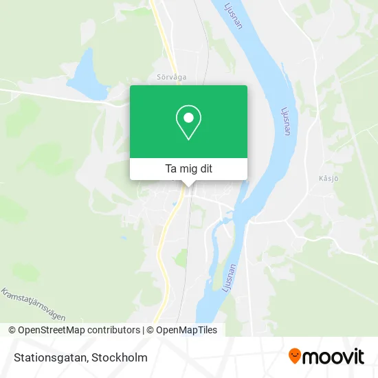 Stationsgatan karta