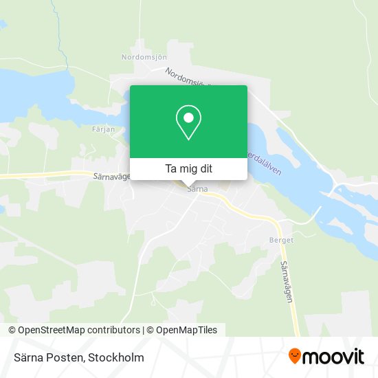 Särna Posten karta