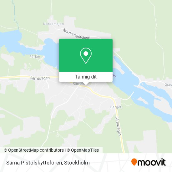Särna Pistolskyttefören karta