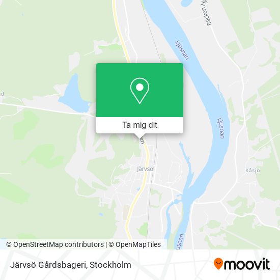 Järvsö Gårdsbageri karta