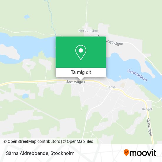 Särna Äldreboende karta