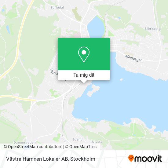 Västra Hamnen Lokaler AB karta