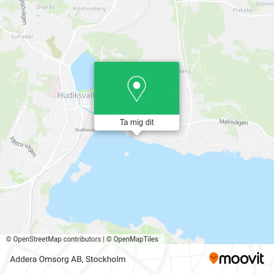 Addera Omsorg AB karta
