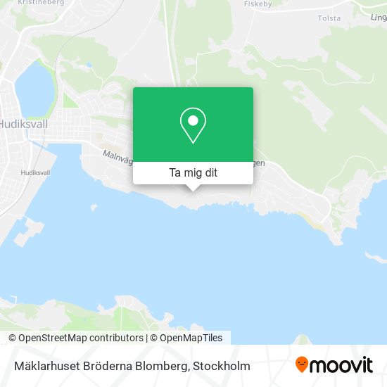 Mäklarhuset Bröderna Blomberg karta