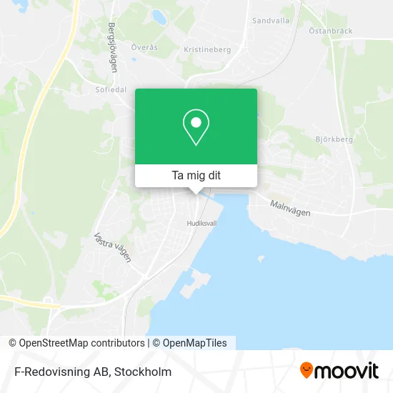 F-Redovisning AB karta