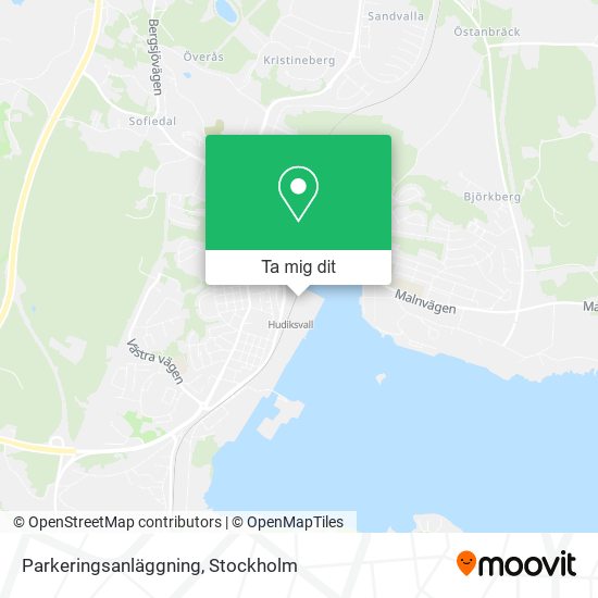 Parkeringsanläggning karta