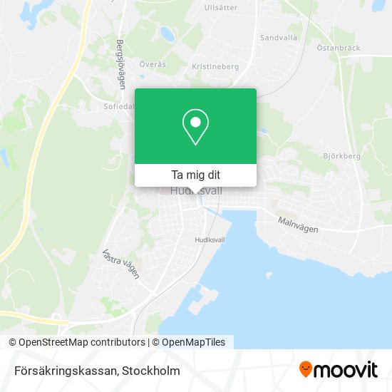 Försäkringskassan karta