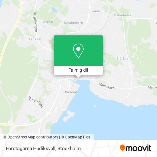 Företagarna Hudiksvall karta