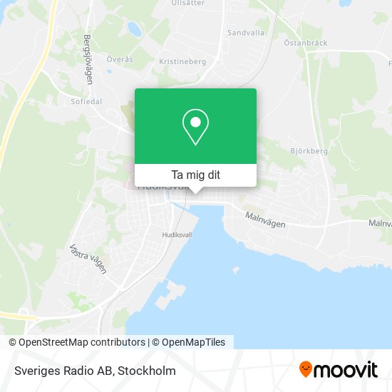Sveriges Radio AB karta