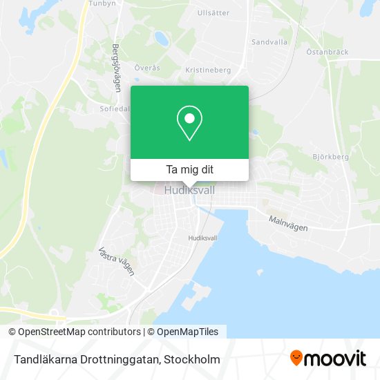 Tandläkarna Drottninggatan karta