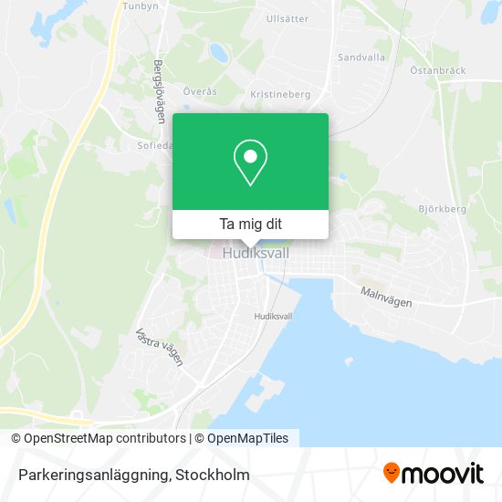 Parkeringsanläggning karta