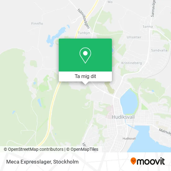 Meca Expresslager karta