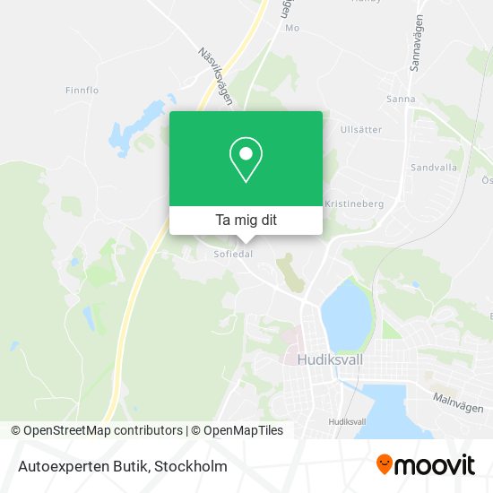 Autoexperten Butik karta