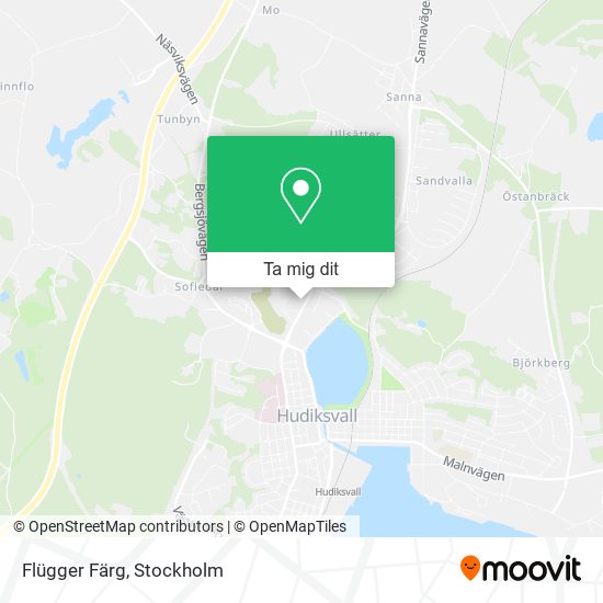Flügger Färg karta