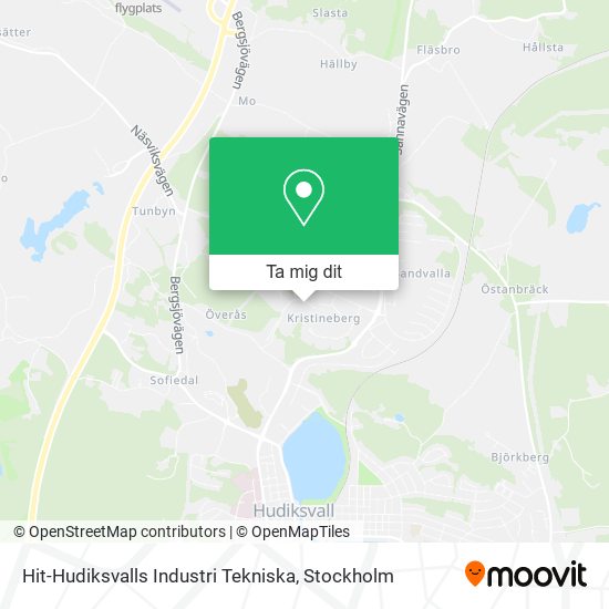 Hit-Hudiksvalls Industri Tekniska karta