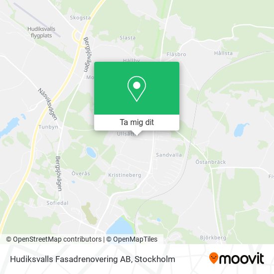 Hudiksvalls Fasadrenovering AB karta