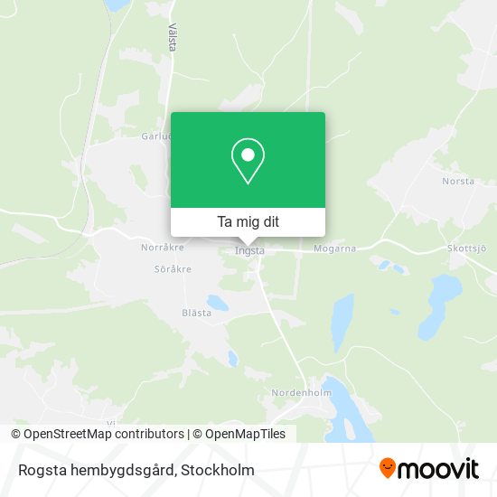 Rogsta hembygdsgård karta