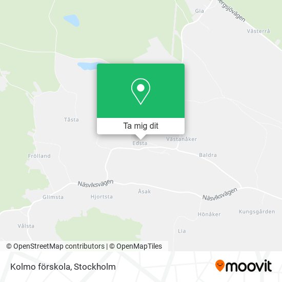 Kolmo förskola karta