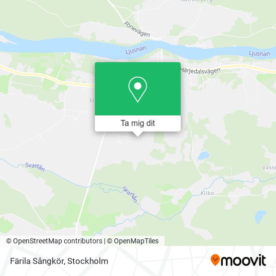 Färila Sångkör karta