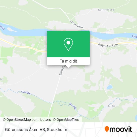 Göranssons Åkeri AB karta