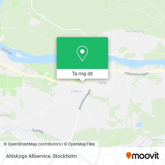 Ahlskogs Allservice karta