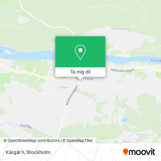 Kårgår'n karta