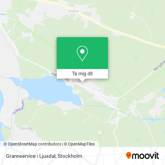 Grannservice i Ljusdal karta