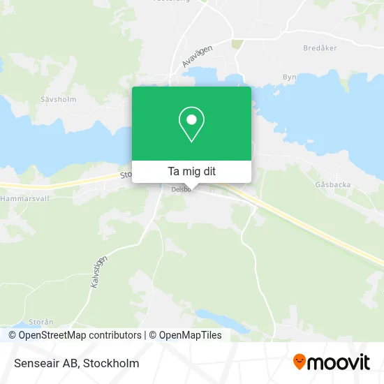 Senseair AB karta