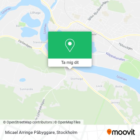 Micael Arringe Påbyggare karta