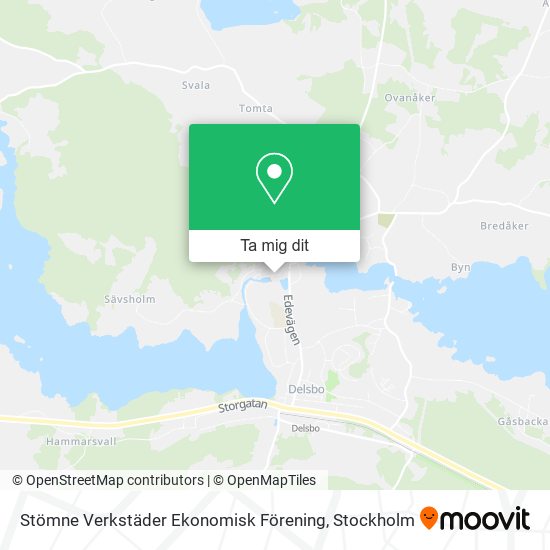 Stömne Verkstäder Ekonomisk Förening karta