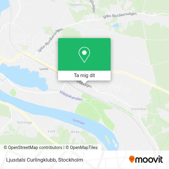 Ljusdals Curlingklubb karta